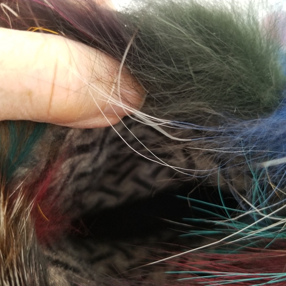 Multi-Color Fur boots 7 - Picture 9 of 14